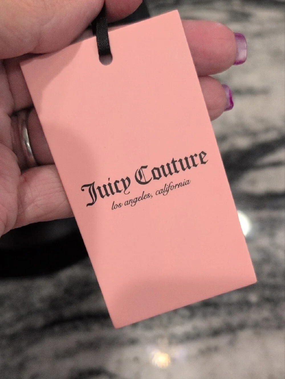 Juicy Couture Retro Vibe Wristlet Bag With Extender